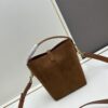 6930d1d06e68136f4d9b0d89 New Autumn/Winter Arrival Matte Mini YSL Bucket Bag with Box - Authentic YSL LE37 in Black Gold Hardware, Celebrity Style