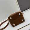 6930d1d26e68136f4d9b0d8c New Autumn/Winter Arrival Matte Mini YSL Bucket Bag with Box - Authentic YSL LE37 in Black Gold Hardware, Celebrity Style