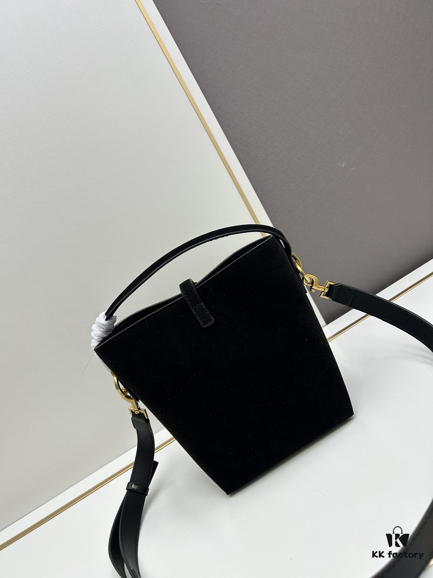 6930d1d66e68136f4d9b0d90 YSL LE37 Small Suede Bucket Bag, Limited Stock, Includes Box and Dust Bag