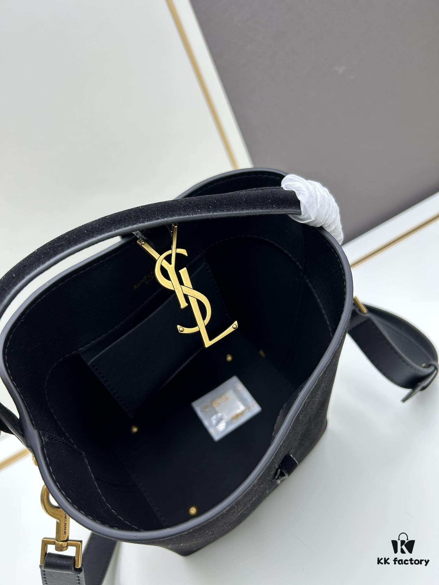 6930d1da6e68136f4d9b0d96 YSL LE37 Small Suede Bucket Bag, Limited Stock, Includes Box and Dust Bag