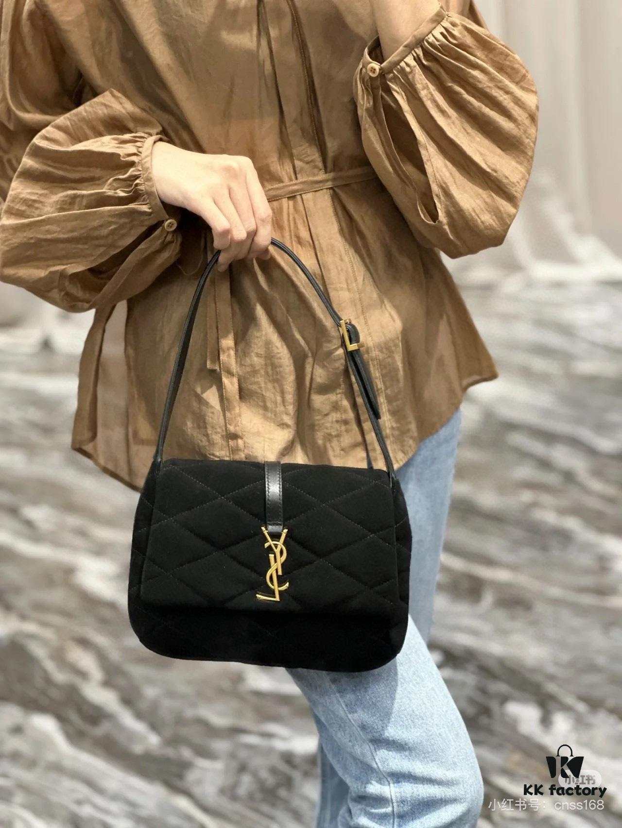 6930d1f16e68136f4d9b0db8 New YSL LE 57 Matelassé Calfskin Diamond Quilted Shoulder Bag with Box