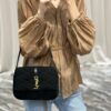 6930d1f26e68136f4d9b0dba New YSL LE 57 Matelassé Calfskin Diamond Quilted Shoulder Bag with Box