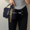 6930d1fe6e68136f4d9b0dd0 New Arrival with Box ||| Suede YSL Saint Laurent V-Logo Sling Bag