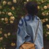 6930d2006e68136f4d9b0dd3 New Arrival with Box ||| Suede YSL Saint Laurent V-Logo Sling Bag