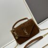 6930d2026e68136f4d9b0dd5 New Arrival with Box ||| Suede YSL Saint Laurent V-Logo Sling Bag