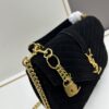 6930d20a6e68136f4d9b0dde New Arrival with Box ||| Saffiano Leather YSL Saint Laurent V-Logo Sling Bag
