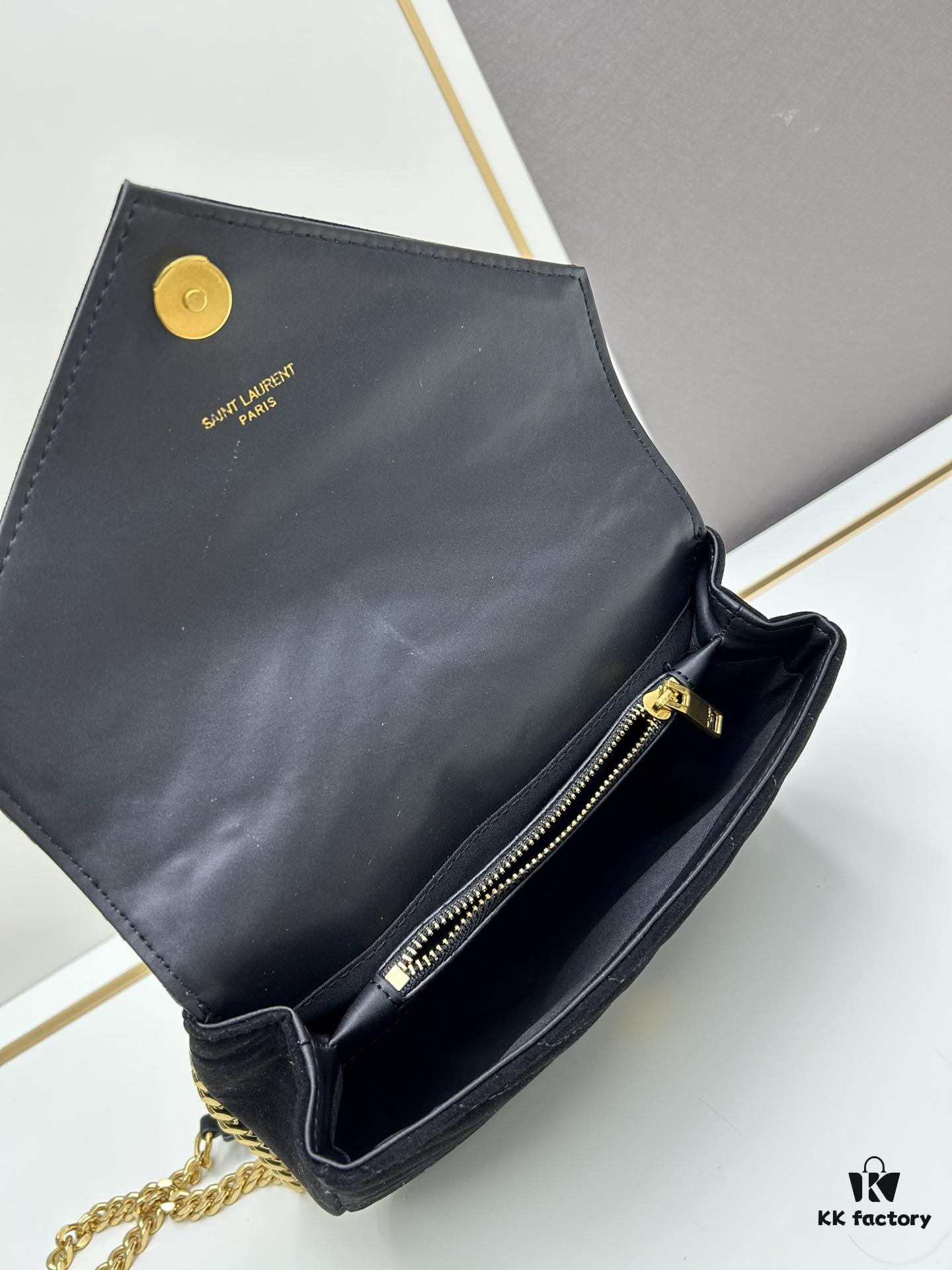 6930d20c6e68136f4d9b0de2 New Arrival with Box ||| Saffiano Leather YSL Saint Laurent V-Logo Sling Bag