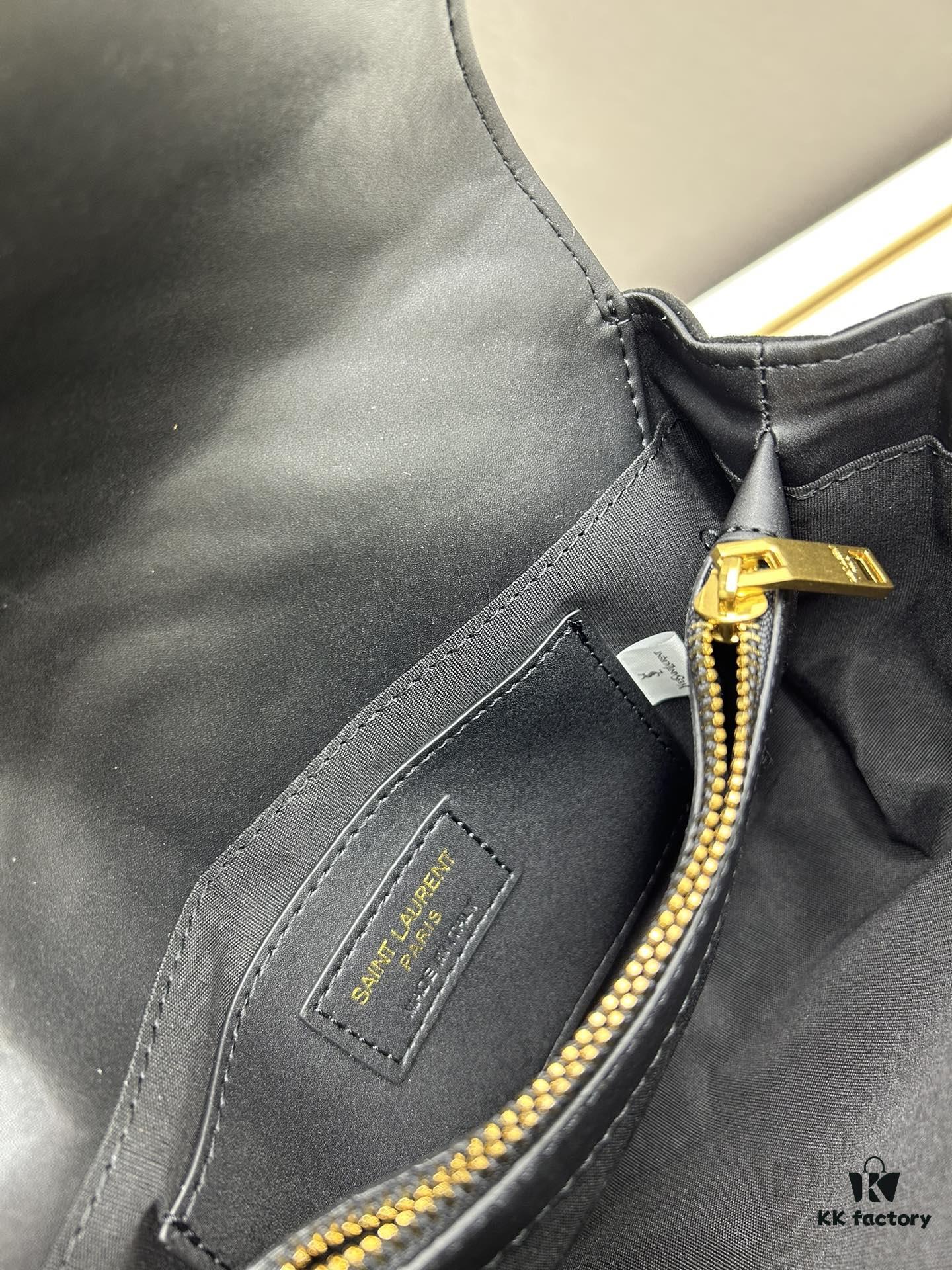 6930d21a6e68136f4d9b0df4 New Arrival with Box ||| Saffiano Leather YSL Saint Laurent V-Logo Sling Bag
