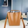 6930d23c6e68136f4d9b0e29 New Arrival Large YSL Bucket Bag with Box - Authentic LE37 Model, Black Shiny Leather with Gold Hardware, Includes Dust Bag and Detachable Pouch