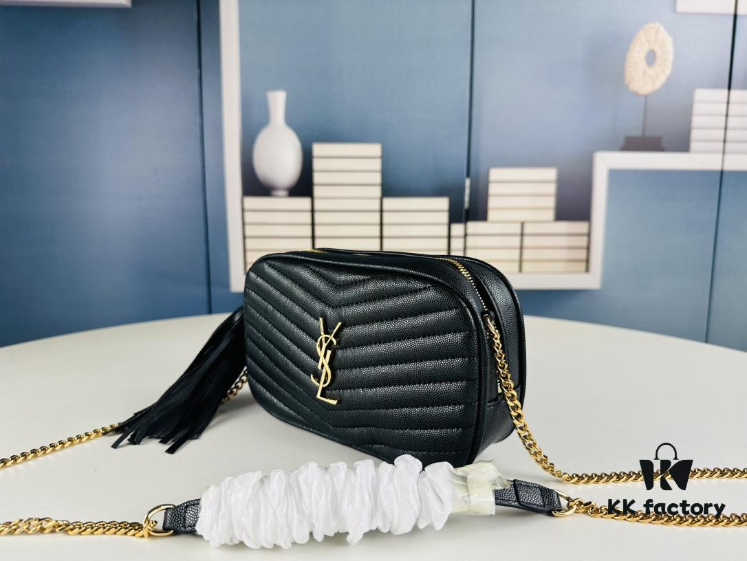 6930d2516e68136f4d9b0e53 New Arrival YSL Black Mini Crossbody Bag | Must-Have Series