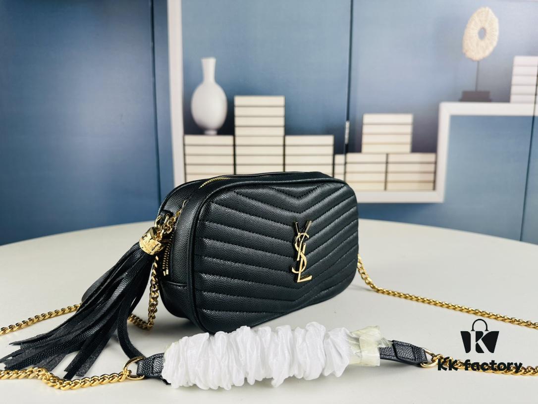 6930d2536e68136f4d9b0e55 New Arrival YSL Black Mini Crossbody Bag | Must-Have Series