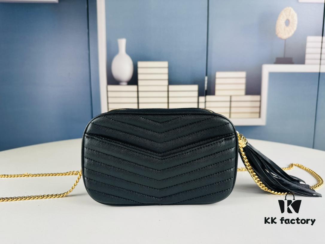 6930d2546e68136f4d9b0e56 New Arrival YSL Black Mini Crossbody Bag | Must-Have Series