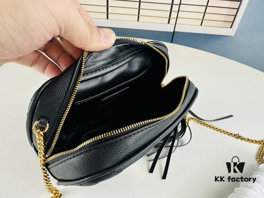 6930d2566e68136f4d9b0e5b New Arrival YSL Black Mini Crossbody Bag | Must-Have Series