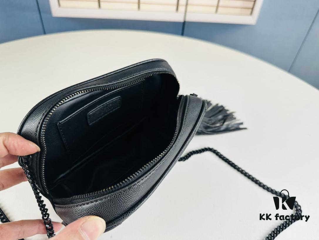 6930d2596e68136f4d9b0e60 New Arrival YSL Black Mini Crossbody Bag | Must-Have Series You'll Regret Missing