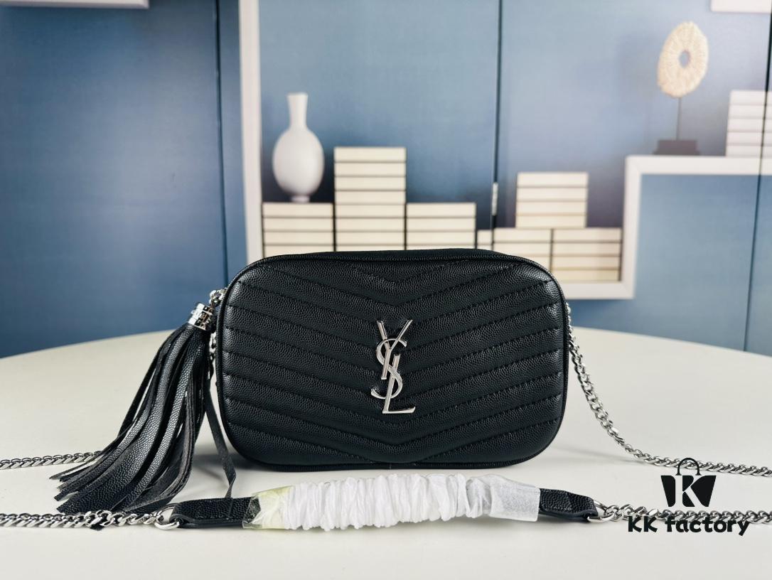 6930d25a6e68136f4d9b0e61 New Arrival YSL Black Mini Crossbody Bag | Must-Buy Series