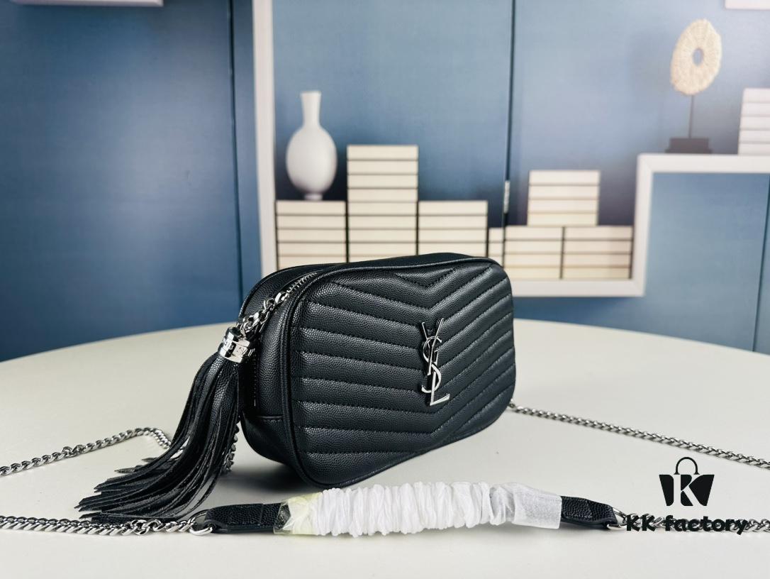 6930d25b6e68136f4d9b0e65 New Arrival YSL Black Mini Crossbody Bag | Must-Buy Series
