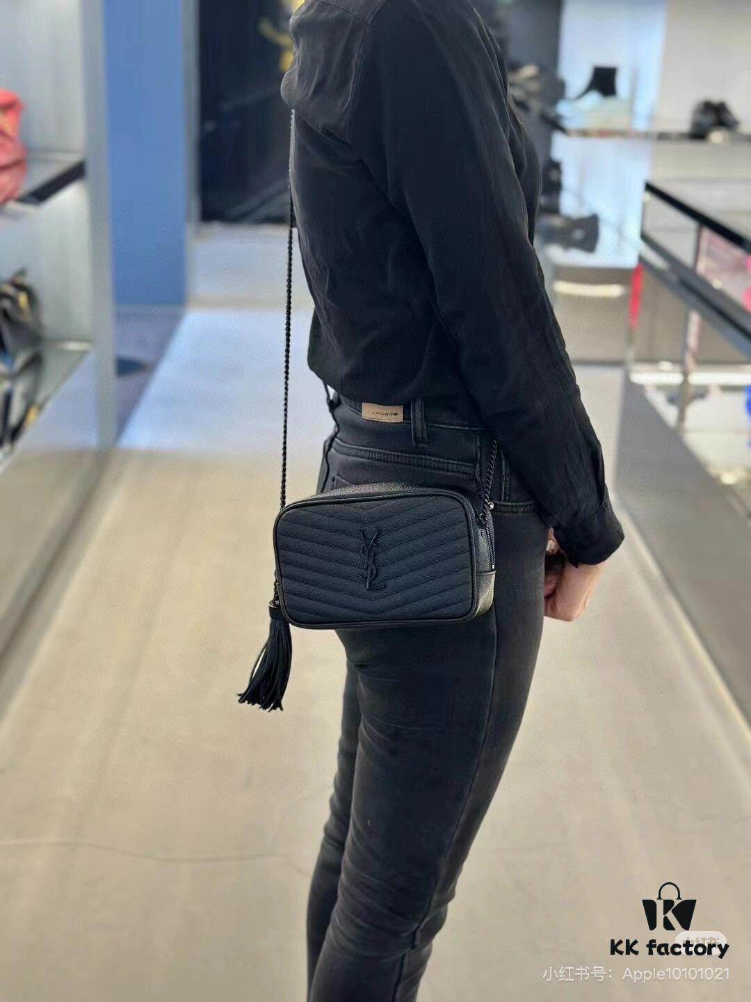 New Arrival YSL Black Mini Crossbody Bag | Must-Have Series
