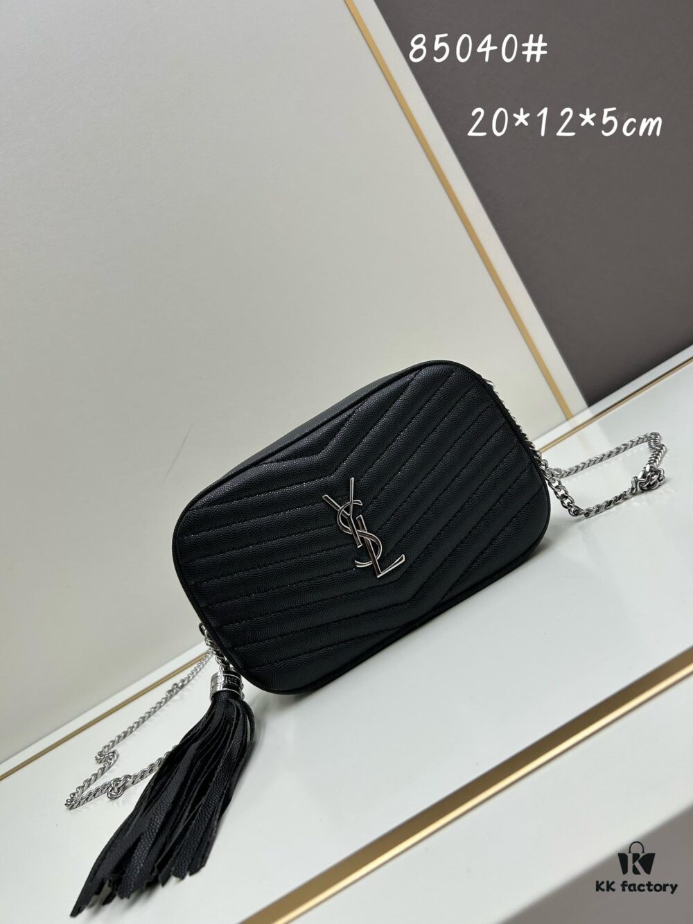 6930d2646e68136f4d9b0e77 New Arrival YSL Black Mini Crossbody Bag | Must-Buy Series