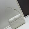 6930d28e6e68136f4d9b0ebf New Arrival with Box 💰 From Rosé's Back View, See How Beautiful the YSL Trapezoid Shoulder Bag Is! ||| Gold Logo + Diamond Quilting Trapezoidal Silhouette
