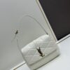 6930d28e6e68136f4d9b0ec0 New Arrival with Box 💰 From Rosé's Back View, See How Beautiful the YSL Trapezoid Shoulder Bag Is! ||| Gold Logo + Diamond Quilting Trapezoidal Silhouette