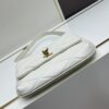 6930d2916e68136f4d9b0ec3 New Arrival with Box 💰 From Rosé's Back View, See How Beautiful the YSL Trapezoid Shoulder Bag Is! ||| Gold Logo + Diamond Quilting Trapezoidal Silhouette