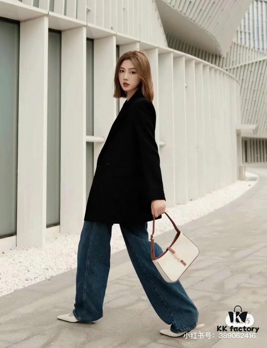 6930d29b6e68136f4d9b0ed4 New YSL Saint Laurent Canvas Shoulder Bag with Box | First Canvas Edition Inspired by 70s Retro Design | Rive Gauche Style