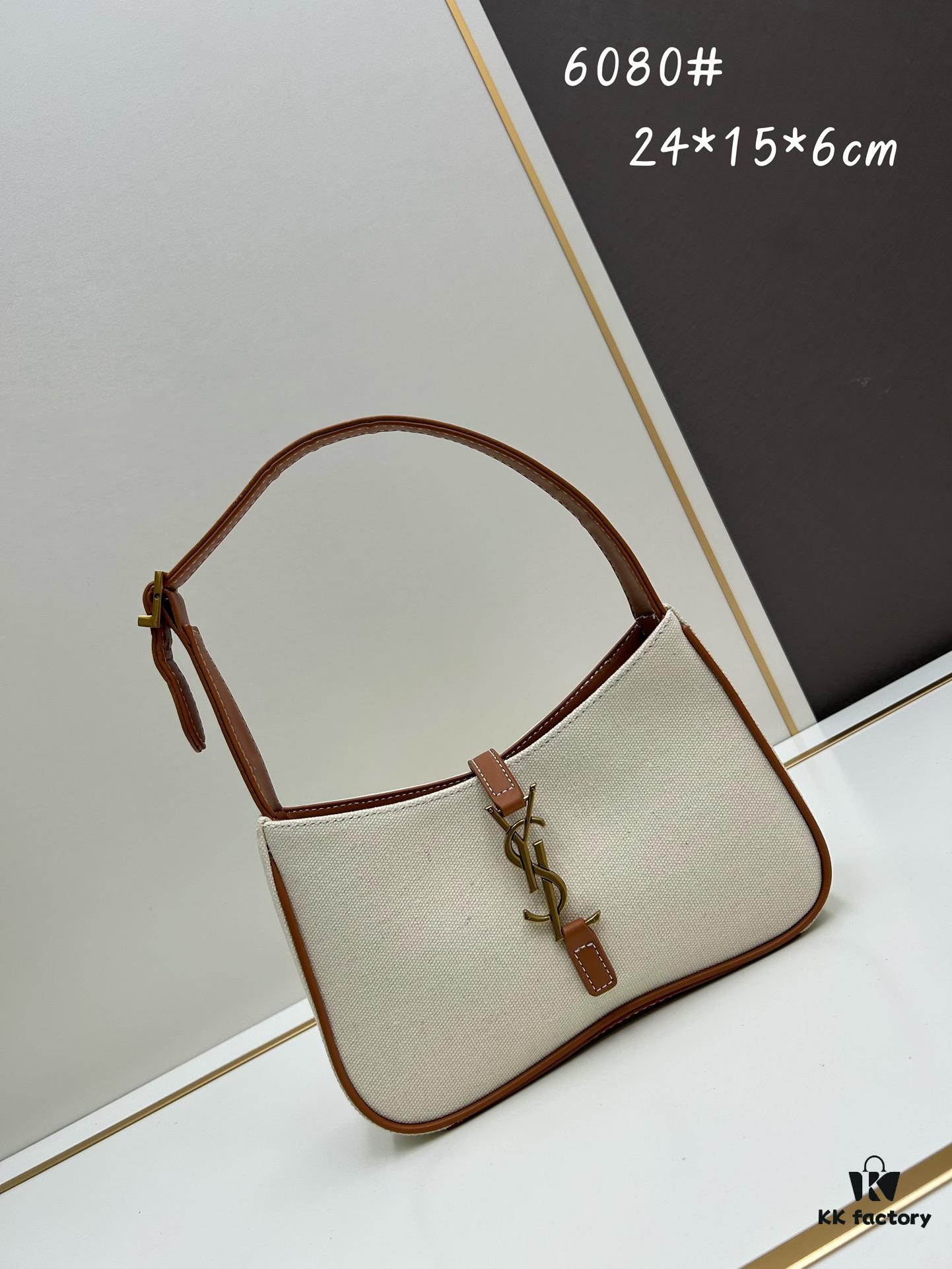 6930d29f6e68136f4d9b0ed6 New YSL Saint Laurent Canvas Shoulder Bag with Box | First Canvas Edition Inspired by 70s Retro Design | Rive Gauche Style