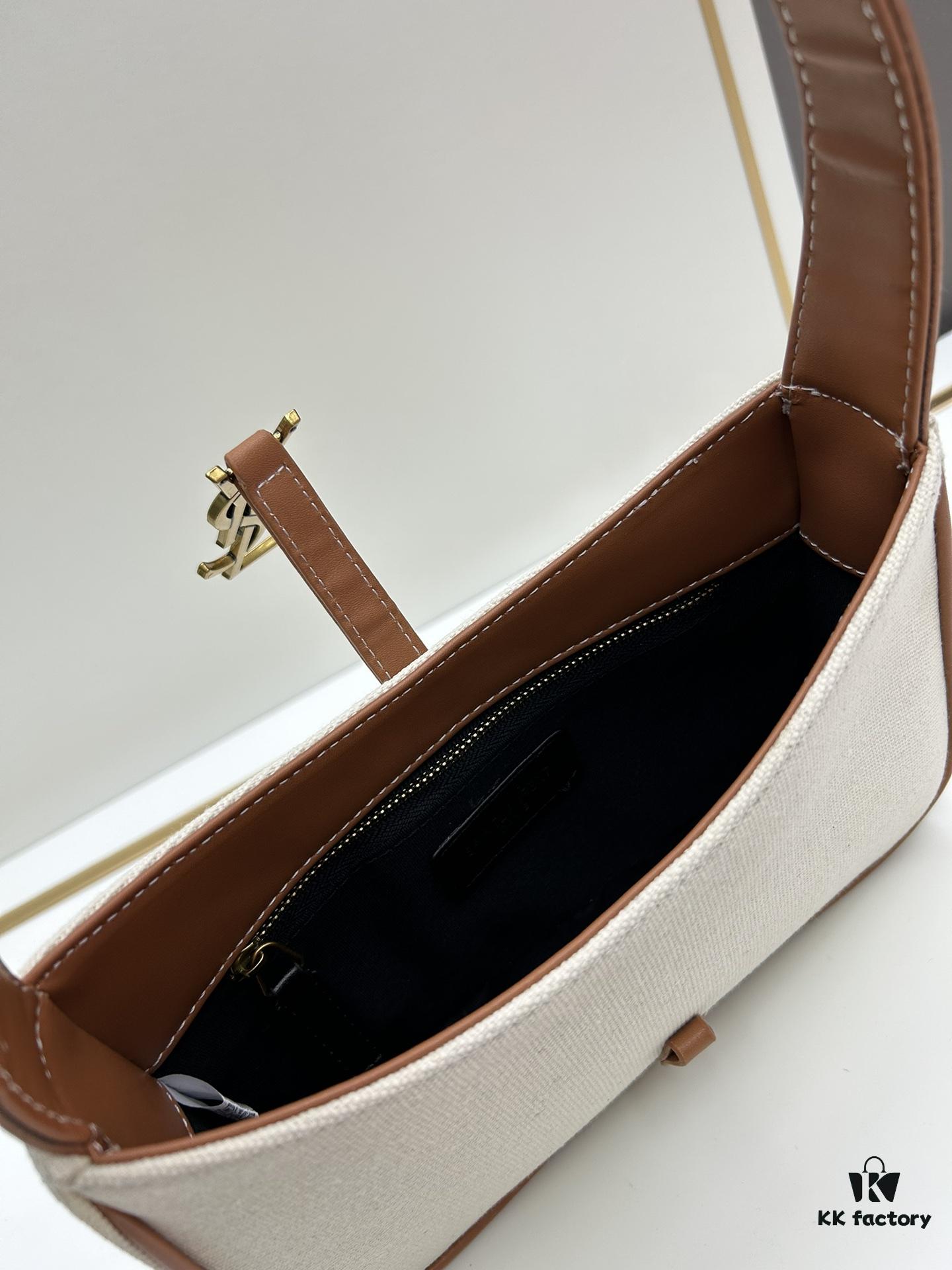 6930d2a86e68136f4d9b0ee7 New Arrival with Box YSL Saint Laurent Canvas Shoulder Bag