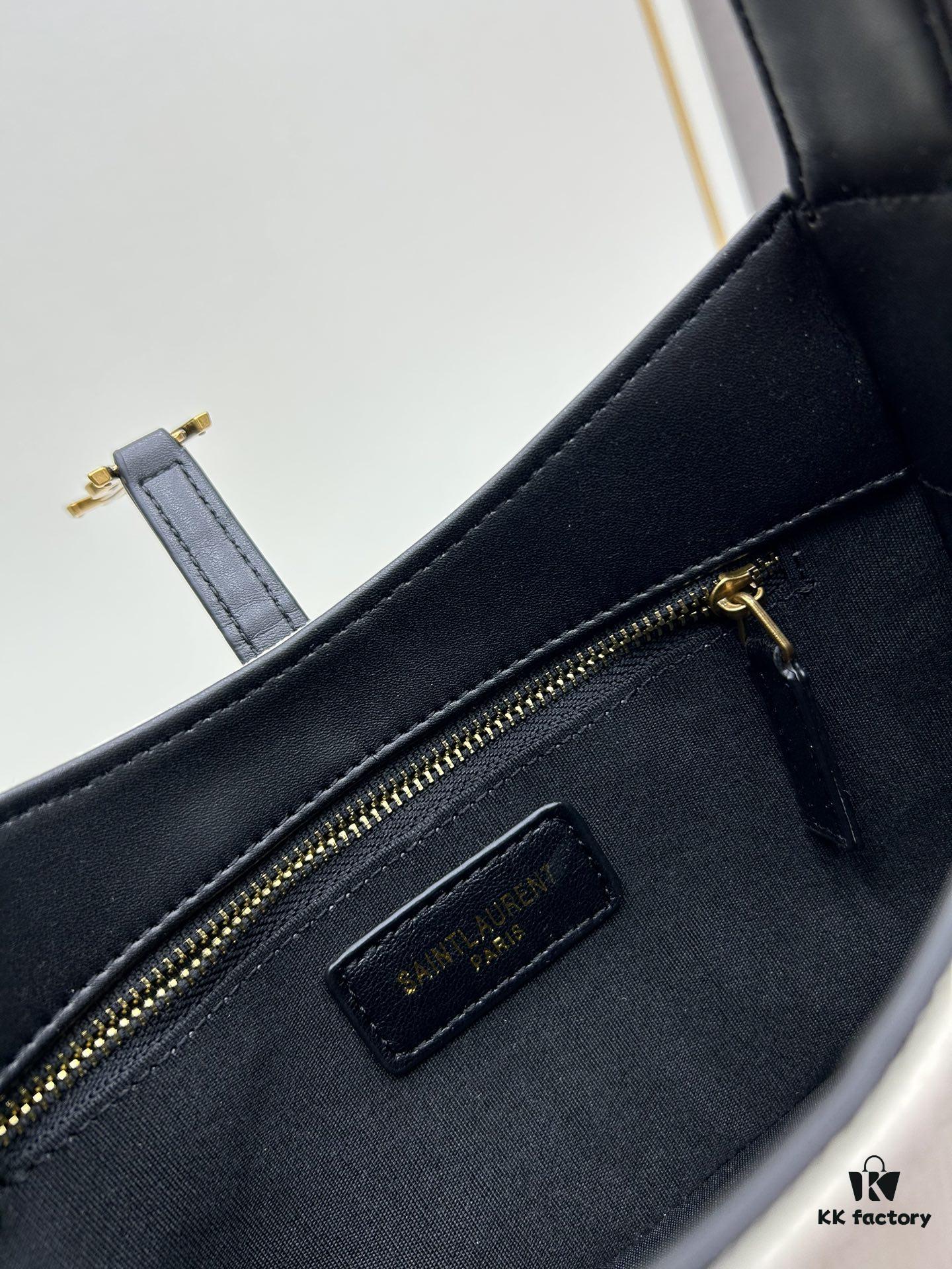 6930d2aa6e68136f4d9b0ee8 New YSL Saint Laurent Canvas Shoulder Bag with Box, Inspired by 1970s Retro Design and Rive Gauche Spirit