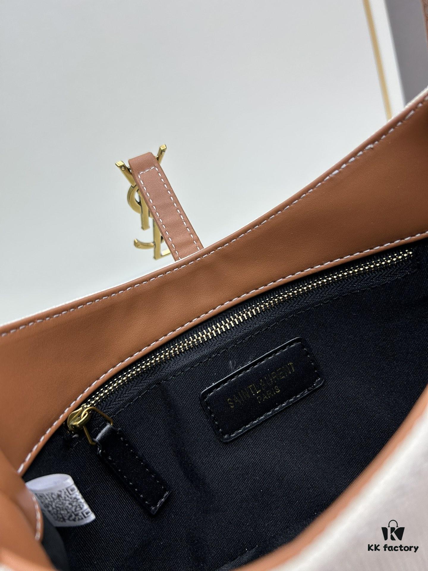 6930d2ac6e68136f4d9b0eea New Arrival with Box YSL Saint Laurent Canvas Shoulder Bag
