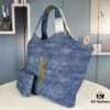 6930d2ad6e68136f4d9b0eeb New YSL Shopping Bag in Beautiful Blue Denim – Absolutely Stunning!