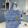 6930d2ad6e68136f4d9b0eed New YSL Shopping Bag in Beautiful Blue Denim – Absolutely Stunning!