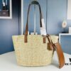 New YSL Straw Tote Shopping Bag