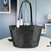 6930d2b76e68136f4d9b0efc New YSL Straw Tote Shopping Bag