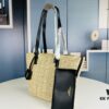 6930d2ba6e68136f4d9b0f03 New YSL Straw Tote Shopping Bag