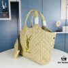 New YSL Oversized Logo Quilted Tote Bag
