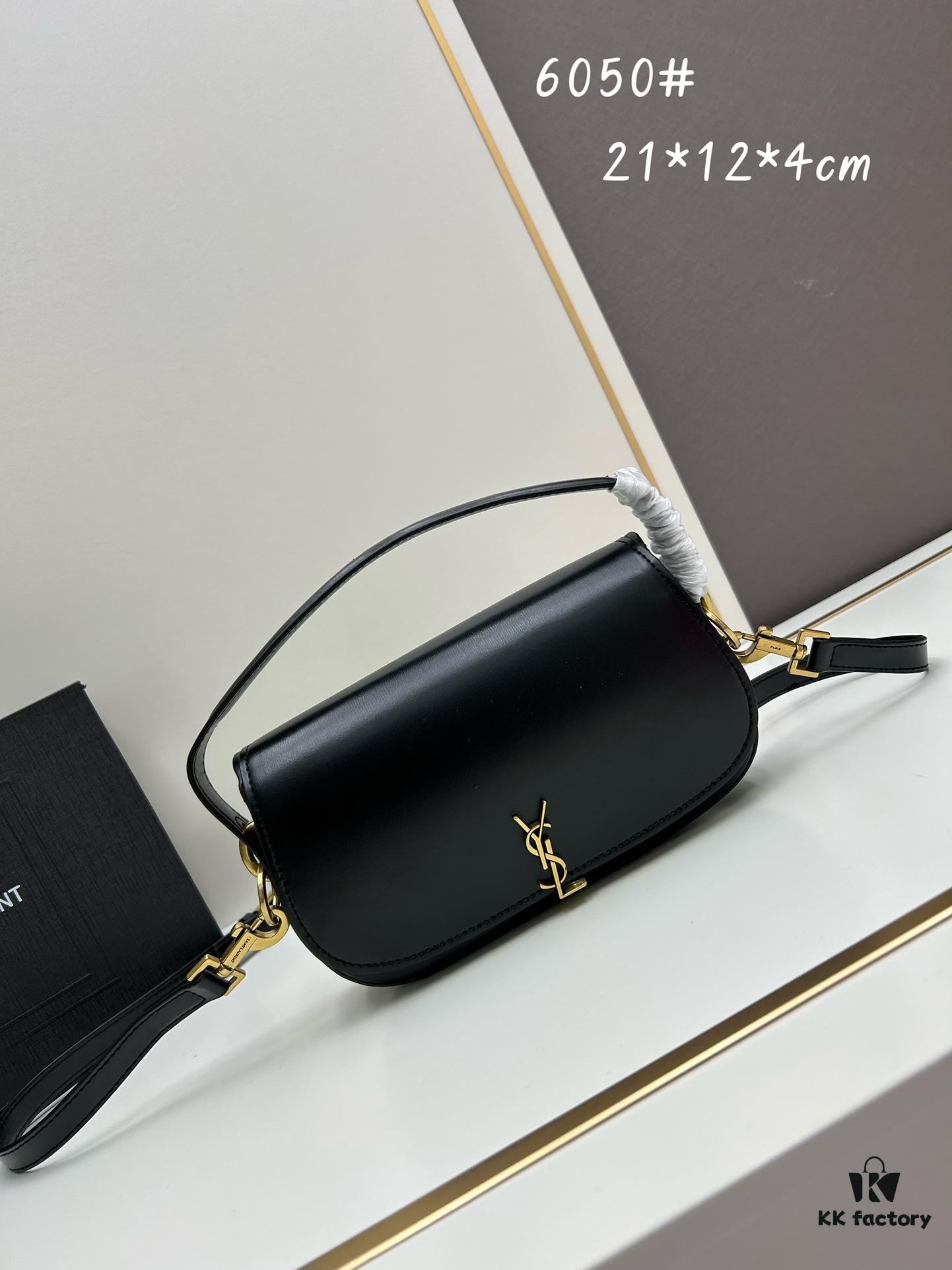 6930d2d66e68136f4d9b0f2e New Arrival with Box 💰 Cool & Chic! YSL 2024 Voltair Box Leather Crossbody Bag