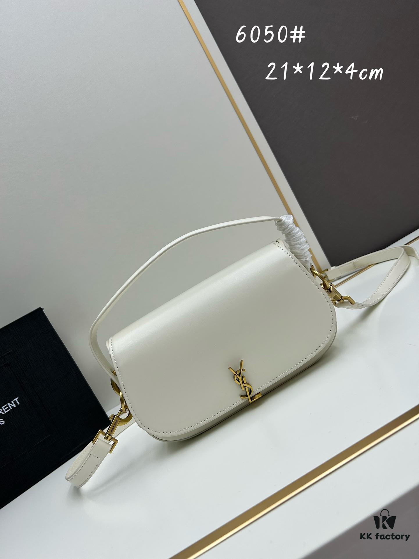 6930d2db6e68136f4d9b0f38 New Arrival with Box 💰 Cool and Chic! YSL 2024 Voltair Box Leather Crossbody Bag