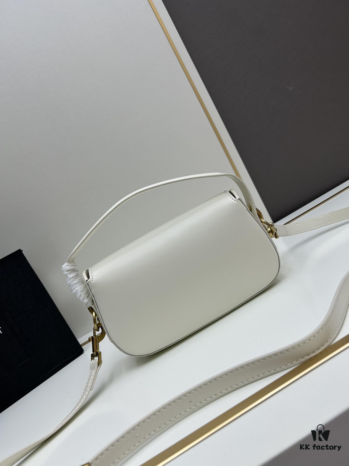 6930d2dd6e68136f4d9b0f3b New Arrival with Box 💰 Cool and Chic! YSL 2024 Voltair Box Leather Crossbody Bag