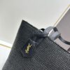 6930d2e86e68136f4d9b0f4e New YSL Straw Tote Shopping Bag