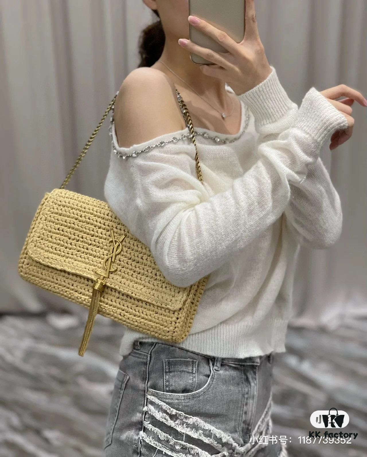 6930d3076e68136f4d9b0f83 Bestseller YSL New Raffia Woven Tassel Bag! Summer Beach Joy