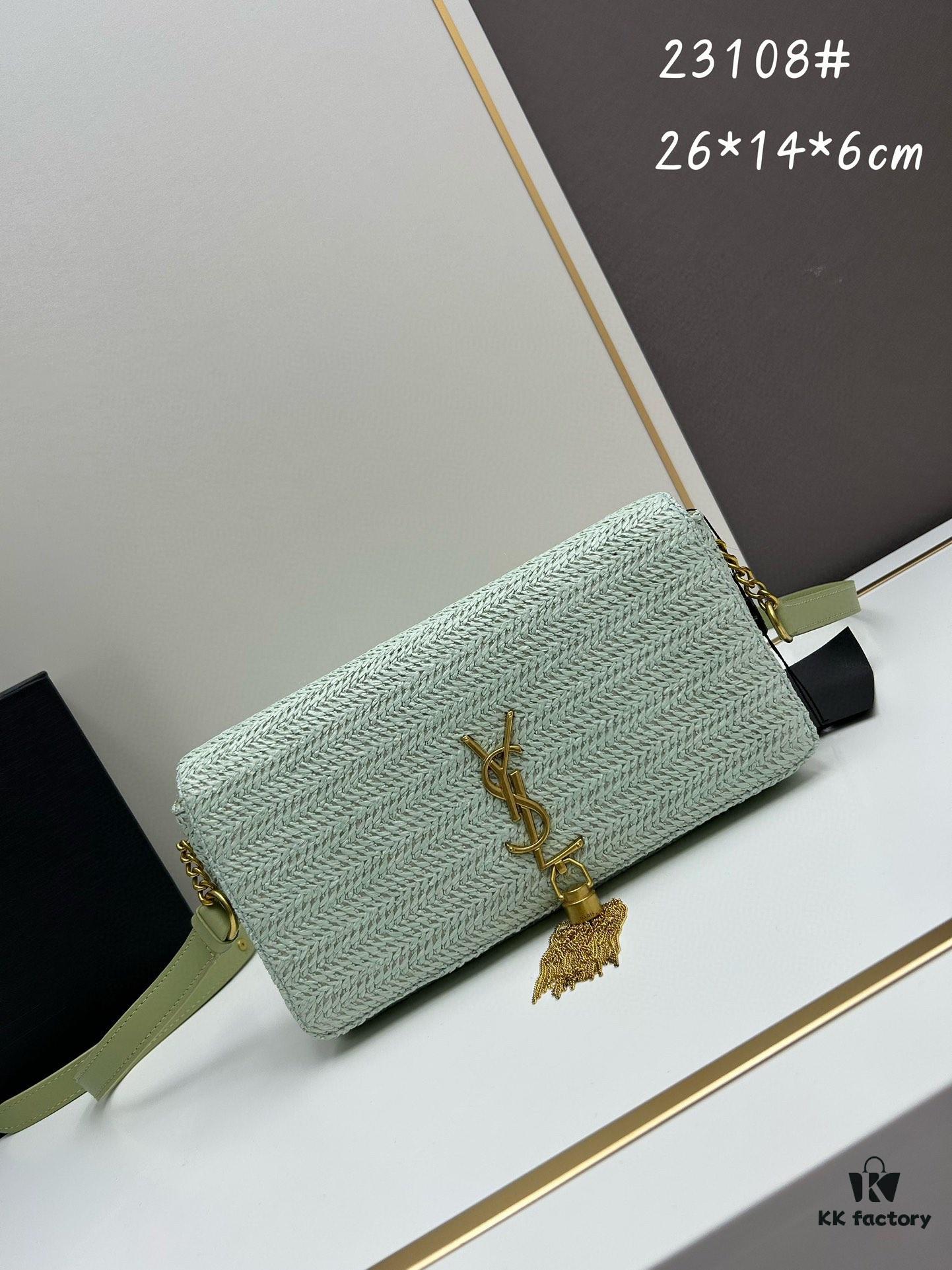 6930d30d6e68136f4d9b0f8c Bestseller YSL New Raffia Woven Tassel Bag! Summer Beach Joy