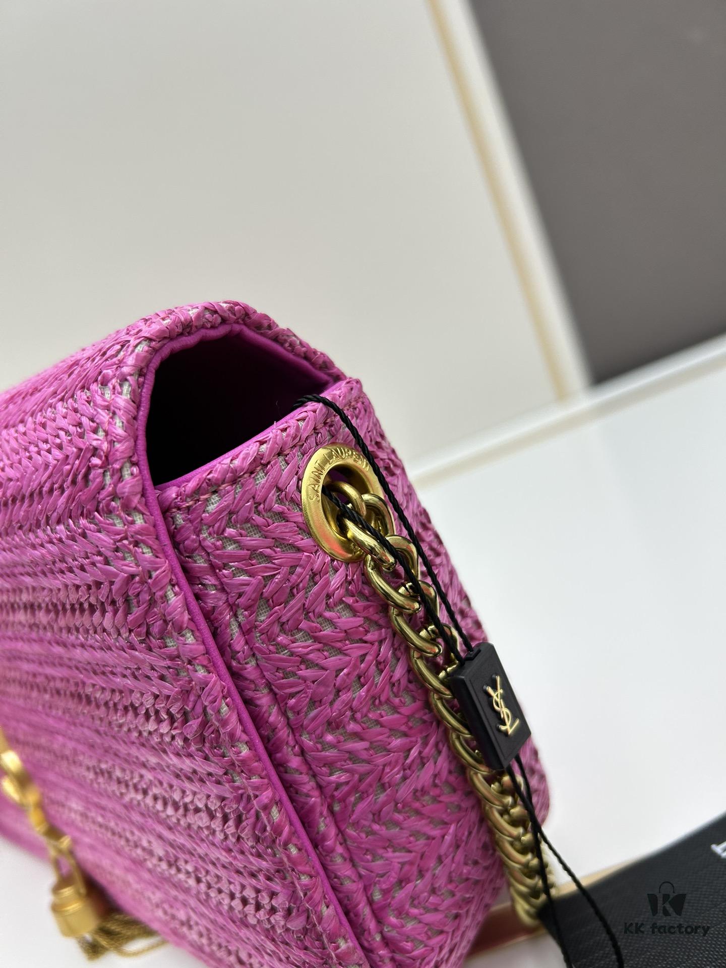 6930d3146e68136f4d9b0f96 Bestseller YSL New Raffia Woven Tassel Bag! Summer Beach Happiness