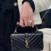 New Arrival YSL Mini College Messenger Bag in Waxed Calfskin - Style No. 6126