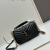 6930d3466e68136f4d9b0fda New Arrival YSL Mini College Sling Bag in Wax-Calf Leather