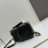 6930d3476e68136f4d9b0fdb New Arrival YSL Mini College Sling Bag in Wax-Calf Leather