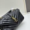 6930d3486e68136f4d9b0fdd New Arrival YSL Mini College Sling Bag in Wax-Calf Leather