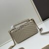 6930d3526e68136f4d9b0fee YSL Mini College Messenger Bag in Oiled Wax Leather - Style No. 6126
