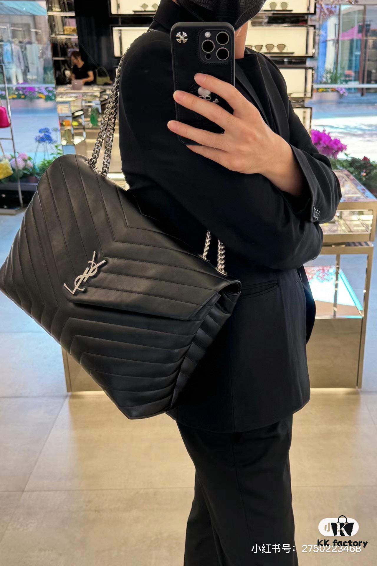 6930d35d6e68136f4d9b1000 New Large Size YSL Classic Loulou Bag