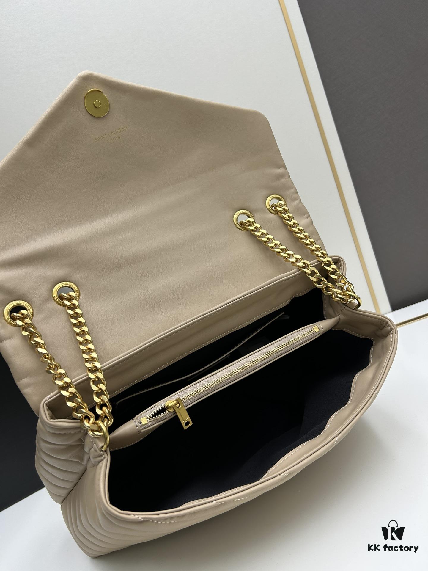 New Large Size YSL Classic Loulou, Stunning Look
